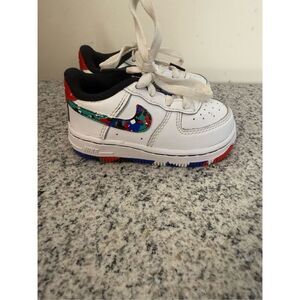 Nike Air Force 1 Melted Crayon Baby Shoes Toddler Sneakers 5C CU4635